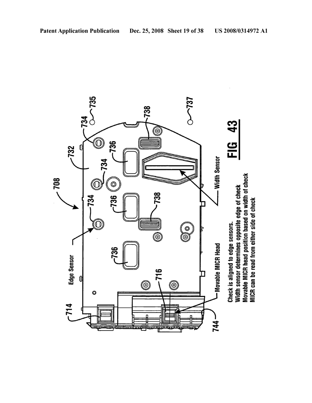 System controled by data bearing records including check accepting and cash dispensing automated banking machine - diagram, schematic, and image 21