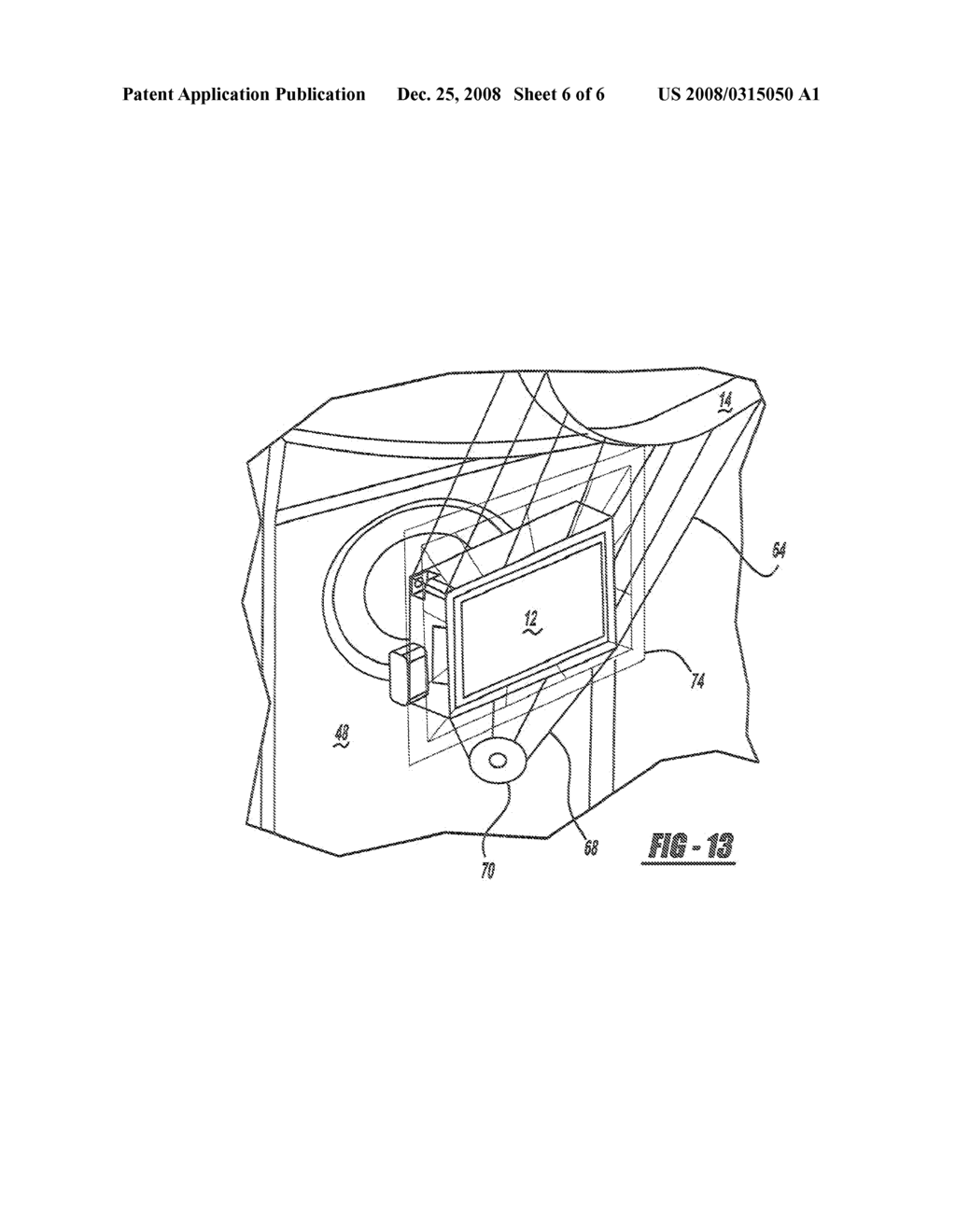 VEHICLE BLIND SPOT RADAR SENSOR MOUNT - diagram, schematic, and image 07