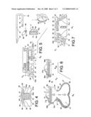 Adaptable mobile phone rack diagram and image