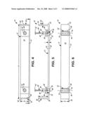 Bracket assembly for facilitating the installation of a concrete wall on a concrete footing and a method of forming the wall diagram and image