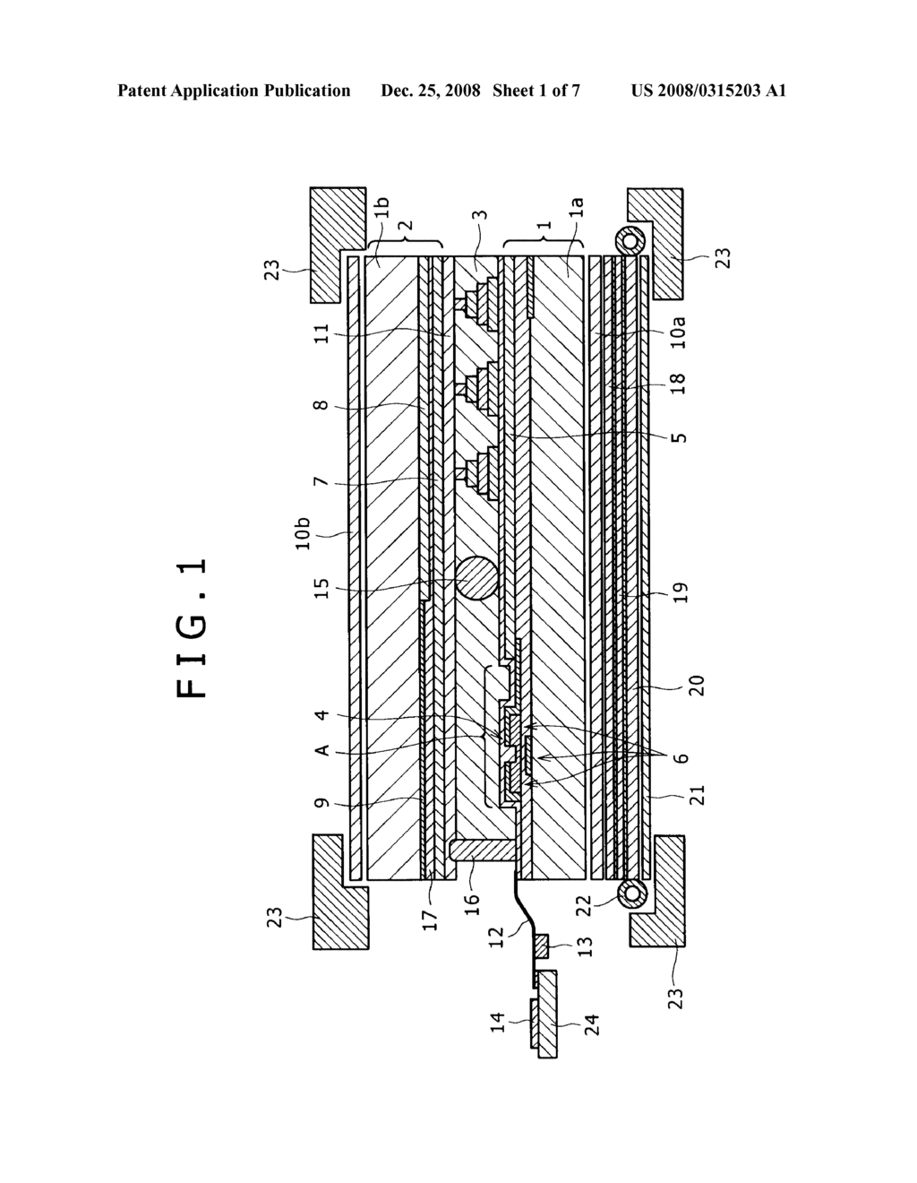 THIN FILM TRANSISTOR SUBSTRATE AND DISPLAY DEVICE - diagram, schematic, and image 02