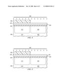 DUAL POLY DEPOSITION AND THROUGH GATE OXIDE IMPLANTS diagram and image