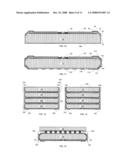 THREE-DIMENSIONAL CIRCUITRY FORMED ON INTEGRATED CIRCUIT DEVICE USING TWO-DIMENSIONAL FABRICATION diagram and image