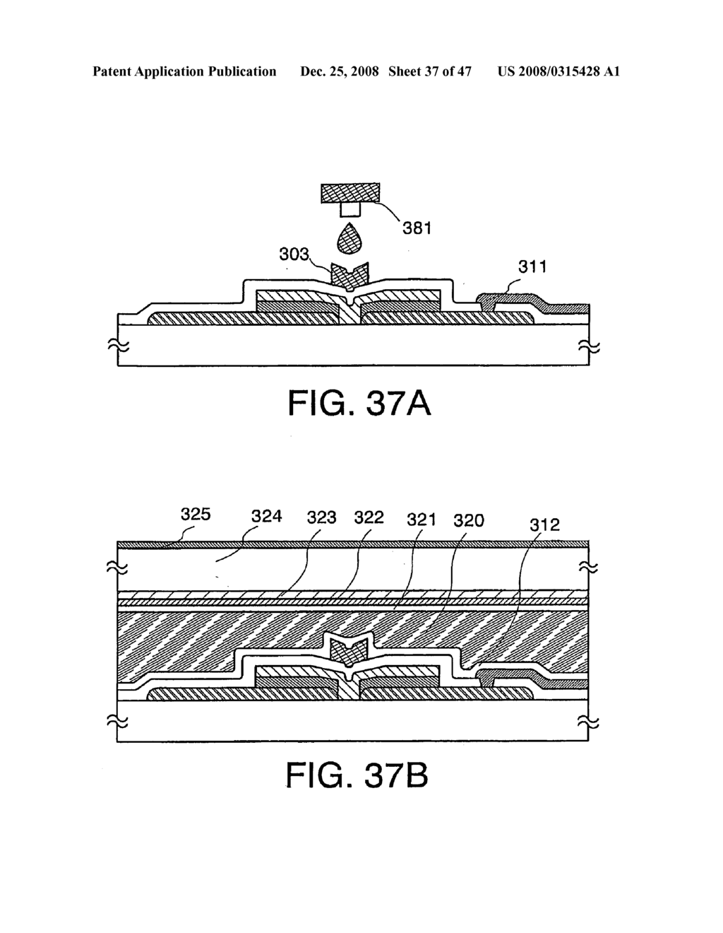 Thin Film Transistor and Display Device, and Method for Manufacturing Thereof - diagram, schematic, and image 38