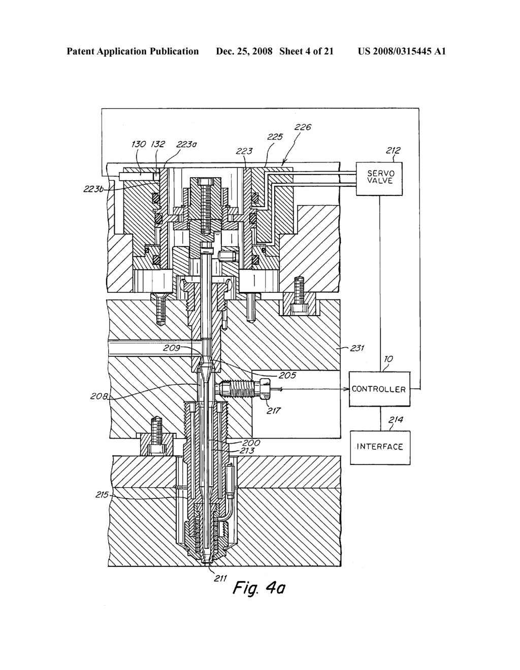 INJECTION MOLDING FLOW CONTROL APPARATUS AND METHOD - diagram, schematic, and image 05