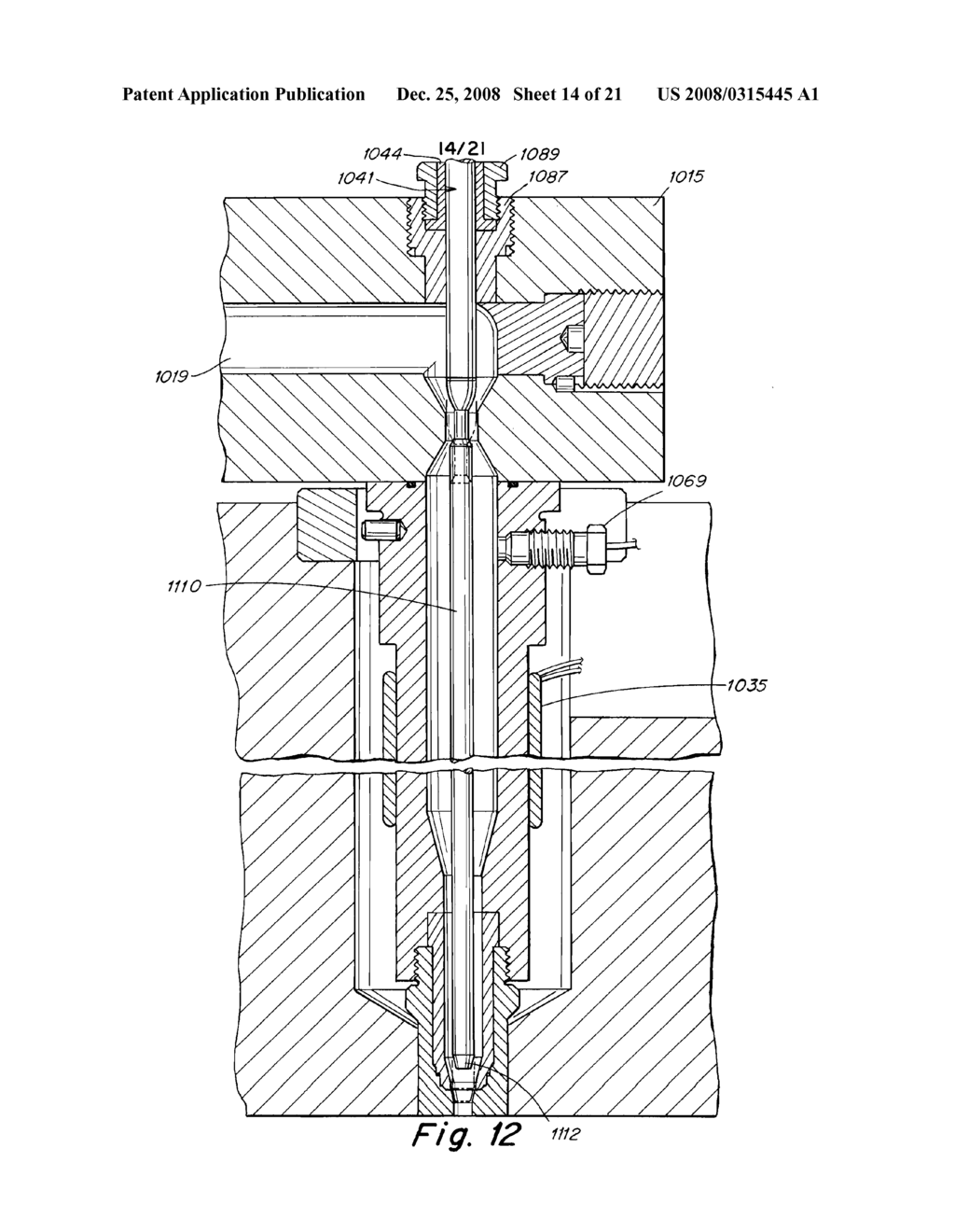 INJECTION MOLDING FLOW CONTROL APPARATUS AND METHOD - diagram, schematic, and image 15