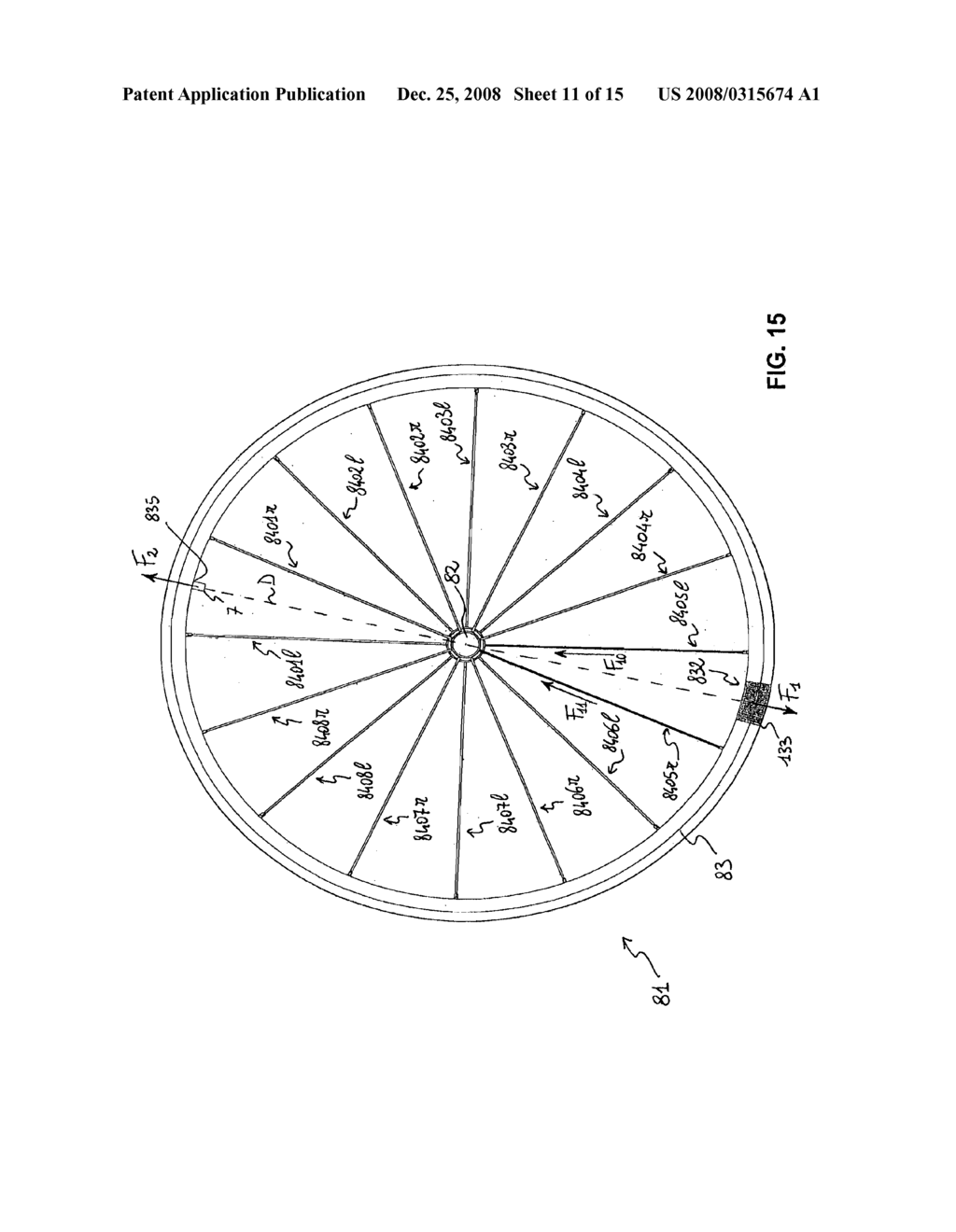 SPOKED BICYCLE WHEEL, COMPONENTS THEREOF AND RELATIVE MANUFACTURING METHODS - diagram, schematic, and image 12