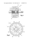 Electrical Rotating Machine Comprising an Intermediate Sleeve Interposed Between the Shaft and the Polar Wheels and Method for Making the Rotor diagram and image