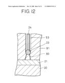 ELECTRONIC DEVICE CONTAINING CARBON NANOTUBES AND METHOD FOR MANUFACTURING THE SAME diagram and image