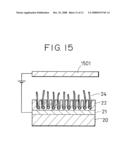 ELECTRONIC DEVICE CONTAINING CARBON NANOTUBES AND METHOD FOR MANUFACTURING THE SAME diagram and image