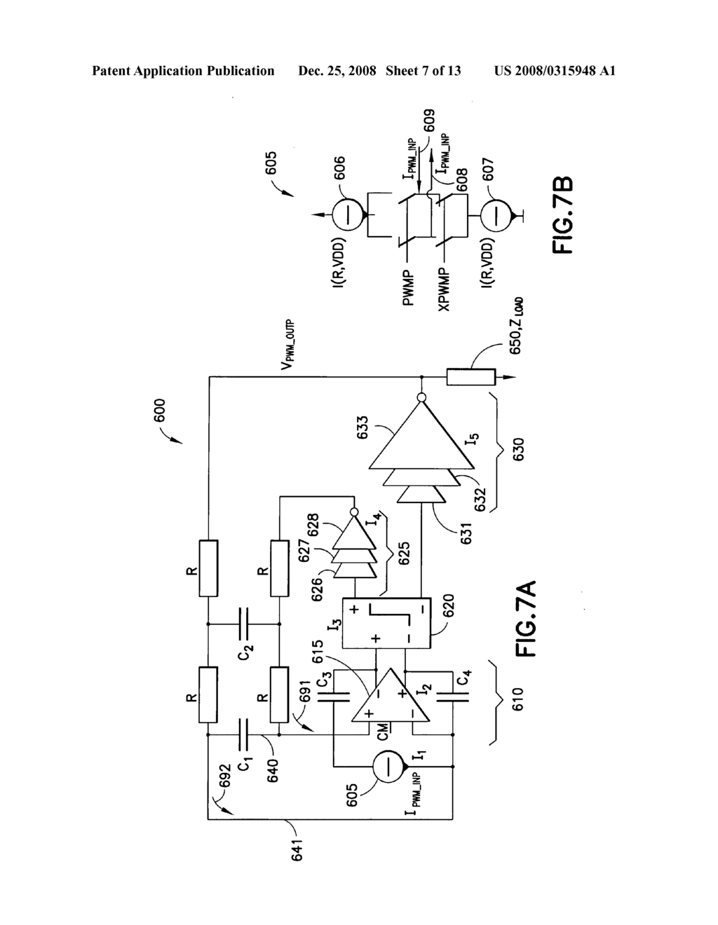 Circuit architecture having differential processing for use in half bridges and full bridges and methods therefore - diagram, schematic, and image 08