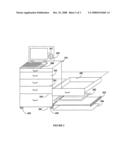 Intelligent medical material cart diagram and image