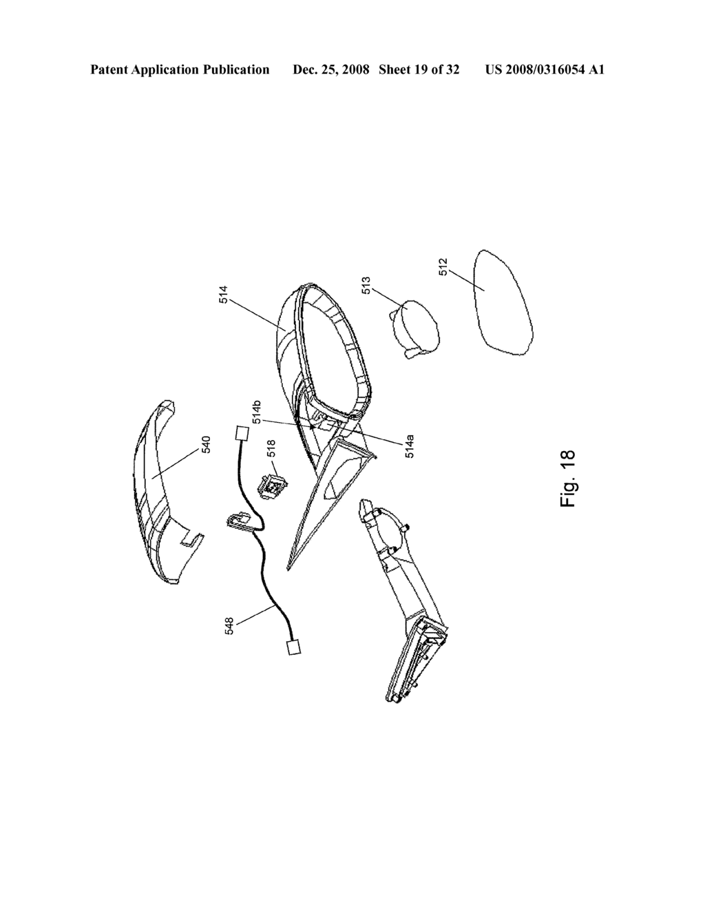 Vehicle Exterior Mirror Assembly With Blind Spot Indicator - diagram, schematic, and image 20