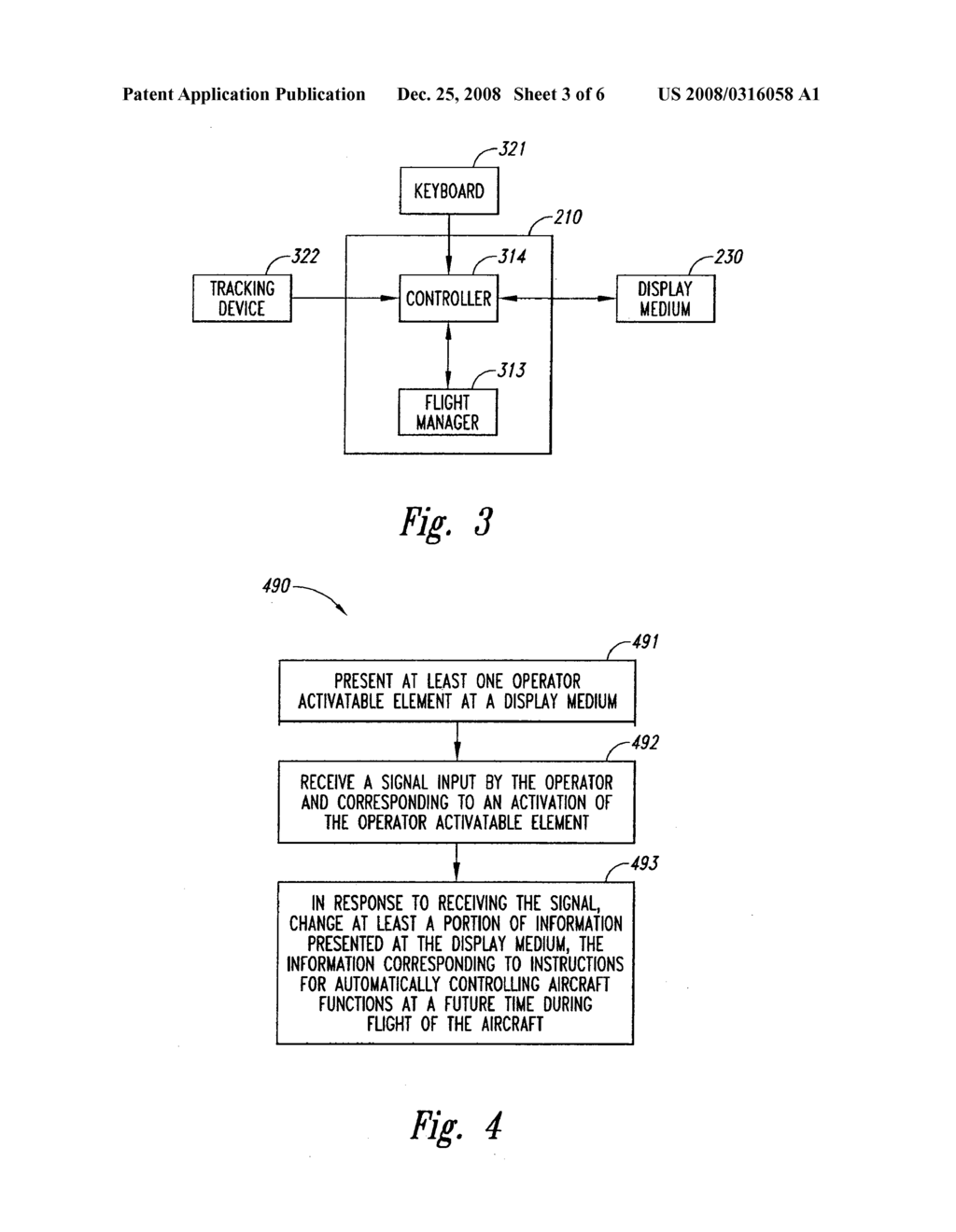 Systems and Methods for Handling the Display and Receipt of Aircraft Control Information - diagram, schematic, and image 04