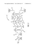 High power phased array antenna system and method with low power switching diagram and image