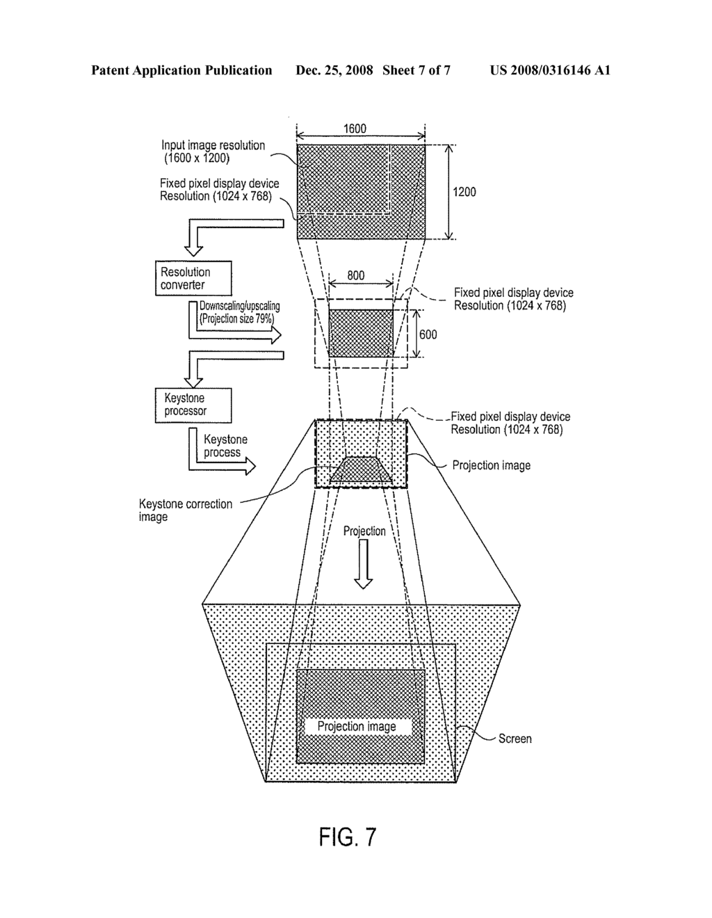 PROJECTOR AND IMAGE PROCESSING APPARATUS - diagram, schematic, and image 08