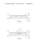 Touch Screen Keyboard With Tactile Feedback, and Associated Method diagram and image