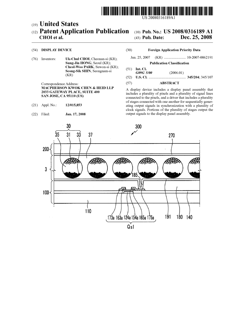 DISPLAY DEVICE - diagram, schematic, and image 01