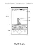 System and method for a user interface for text editing and menu selection diagram and image