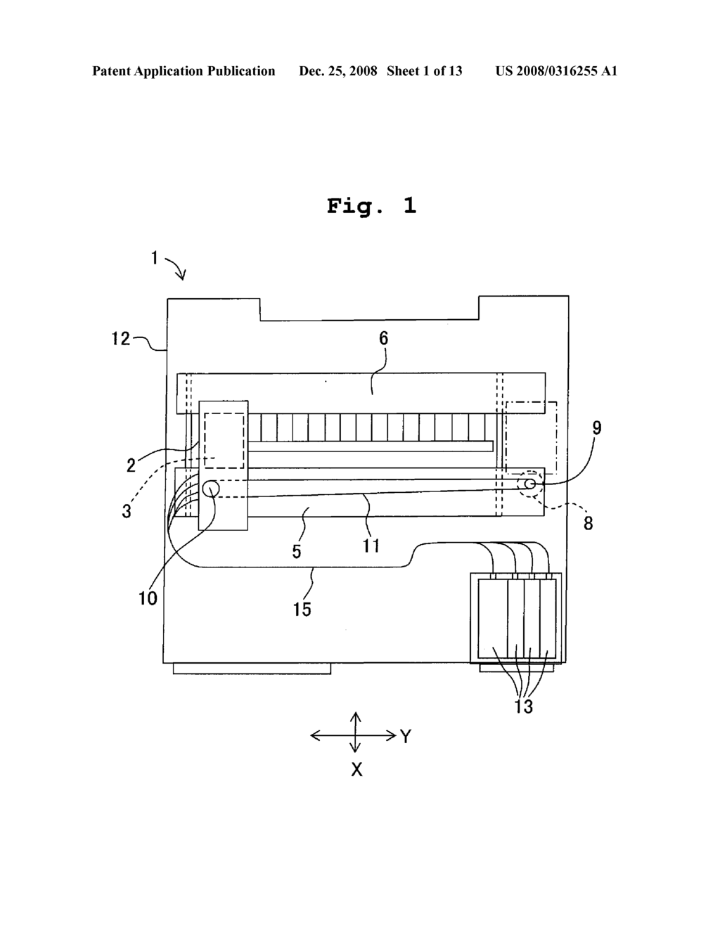 FLEXIBLE WIRING MEMBER, LIQUID DROPLET JETTING HEAD, AND METHOD FOR CONNECTING FLEXIBLE WIRING MEMBER AND DEVICE - diagram, schematic, and image 02