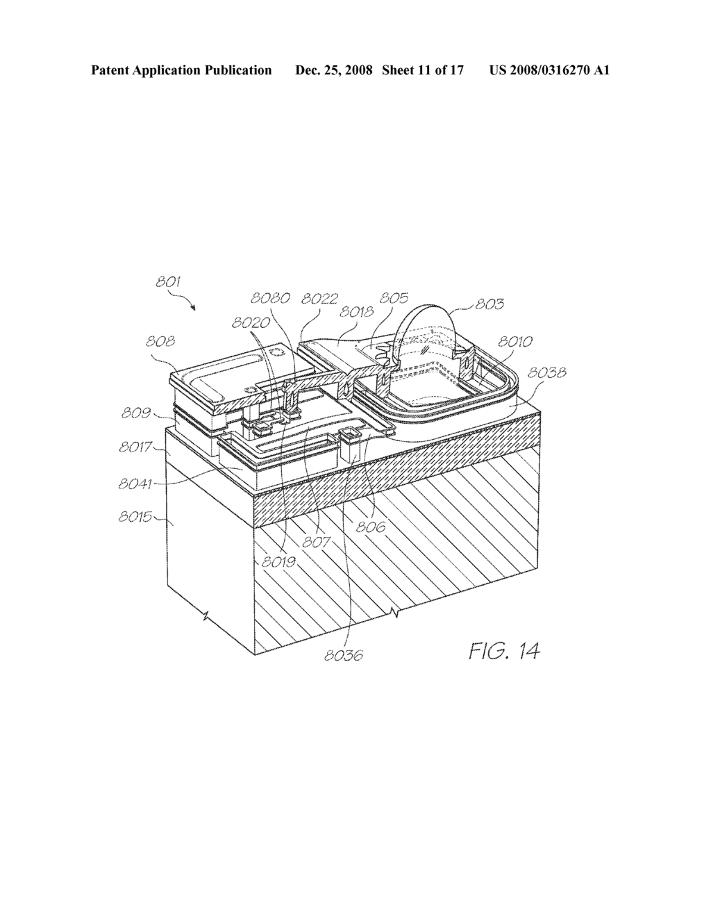 PRINTHEAD ASSEMBLY FOR RE-DIRECTING INK DROPLETS - diagram, schematic, and image 12