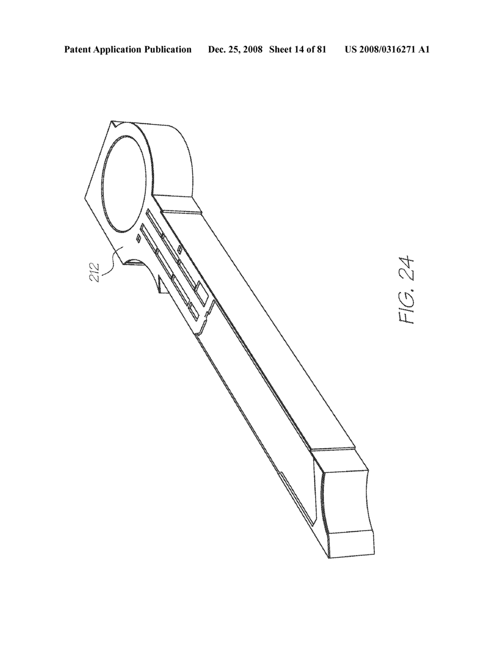 NOZZLE ARRANGEMENT FOR AN INKJET PRINTER WITH INK WICKING REDUCTION - diagram, schematic, and image 15