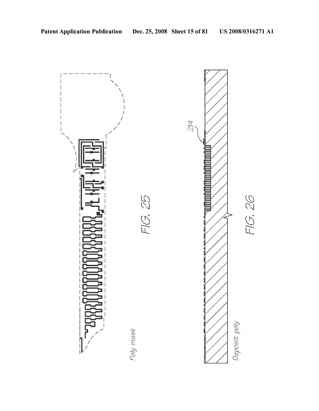 NOZZLE ARRANGEMENT FOR AN INKJET PRINTER WITH INK WICKING REDUCTION - diagram, schematic, and image 16