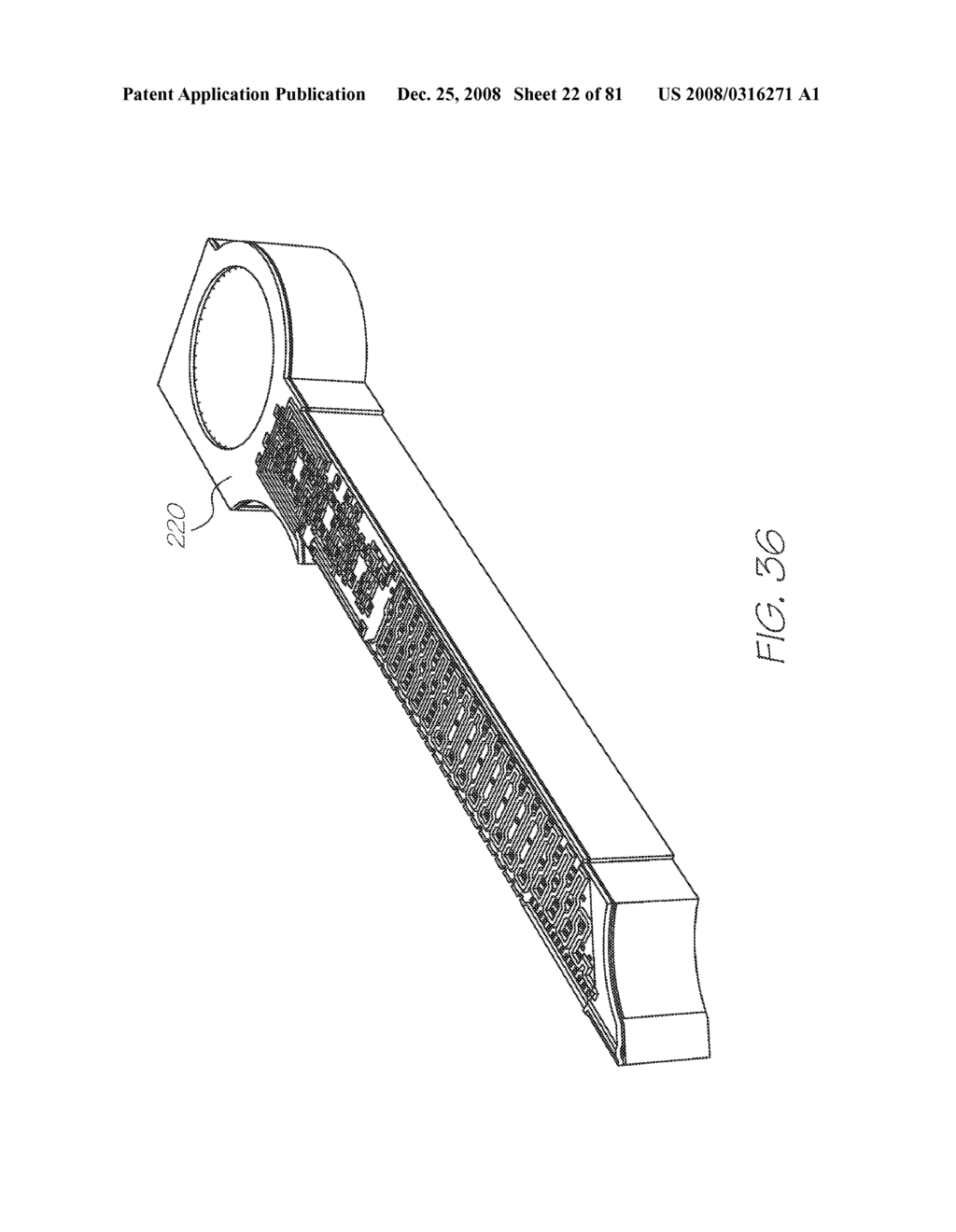 NOZZLE ARRANGEMENT FOR AN INKJET PRINTER WITH INK WICKING REDUCTION - diagram, schematic, and image 23