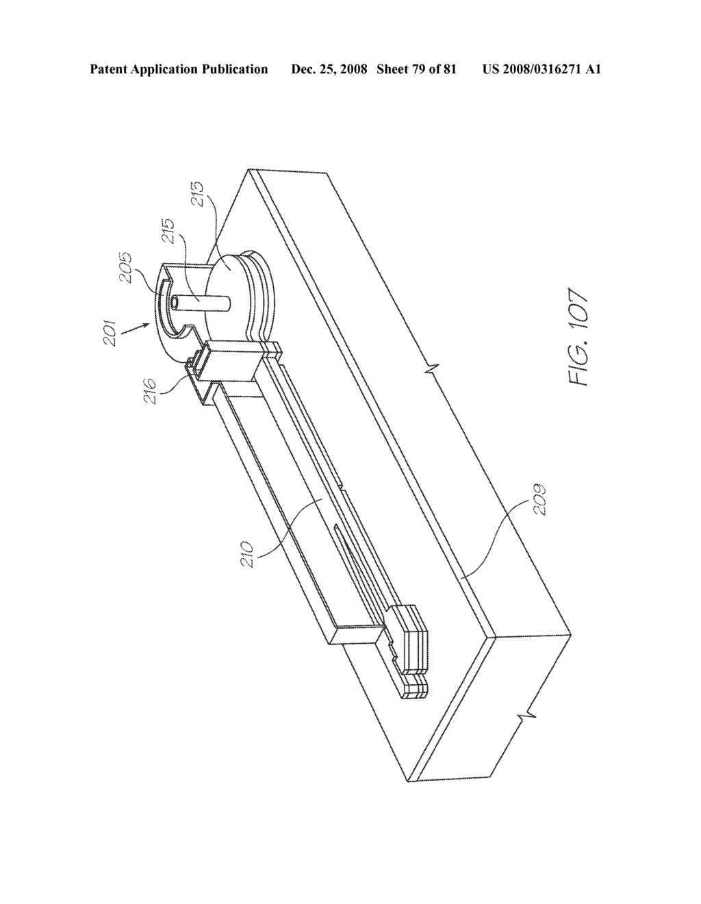 NOZZLE ARRANGEMENT FOR AN INKJET PRINTER WITH INK WICKING REDUCTION - diagram, schematic, and image 80