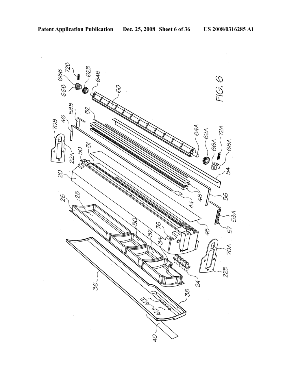 PRINTER CRADLE FOR RECEIVING AN INK CARTRIDGE WITH A GEAR ASSEMBLY - diagram, schematic, and image 07