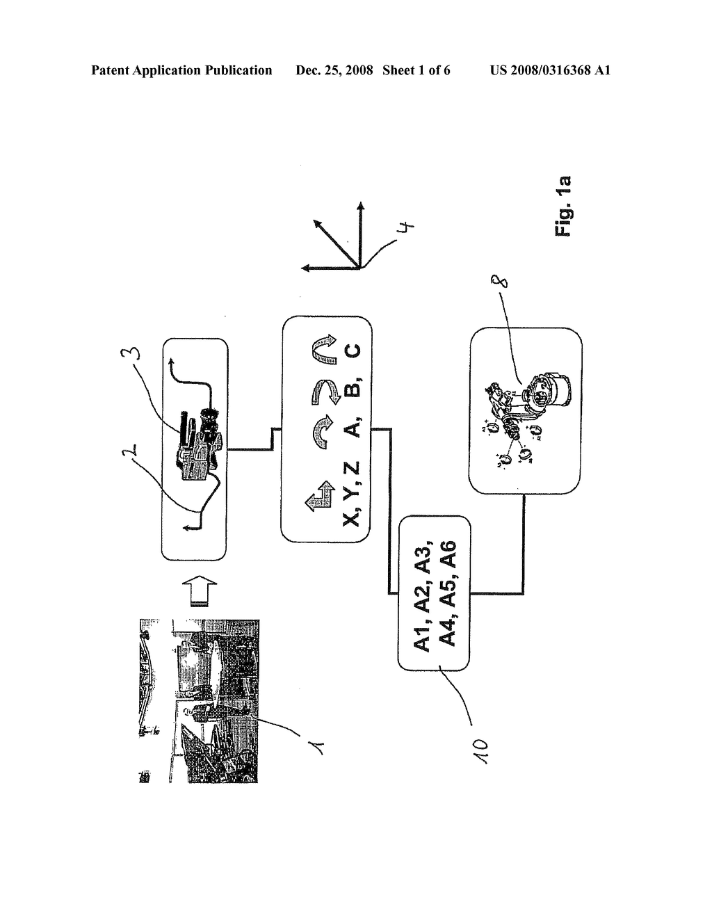 Method and Device For Moving a Camera Disposed on a Pan/Tilt Head Long a Given Trajectory - diagram, schematic, and image 02