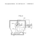 Laser radar apparatus that measures direction and distance of an object diagram and image