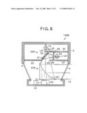 Laser radar apparatus that measures direction and distance of an object diagram and image