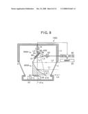 Laser radar apparatus that measures direction and distance of an object diagram and image