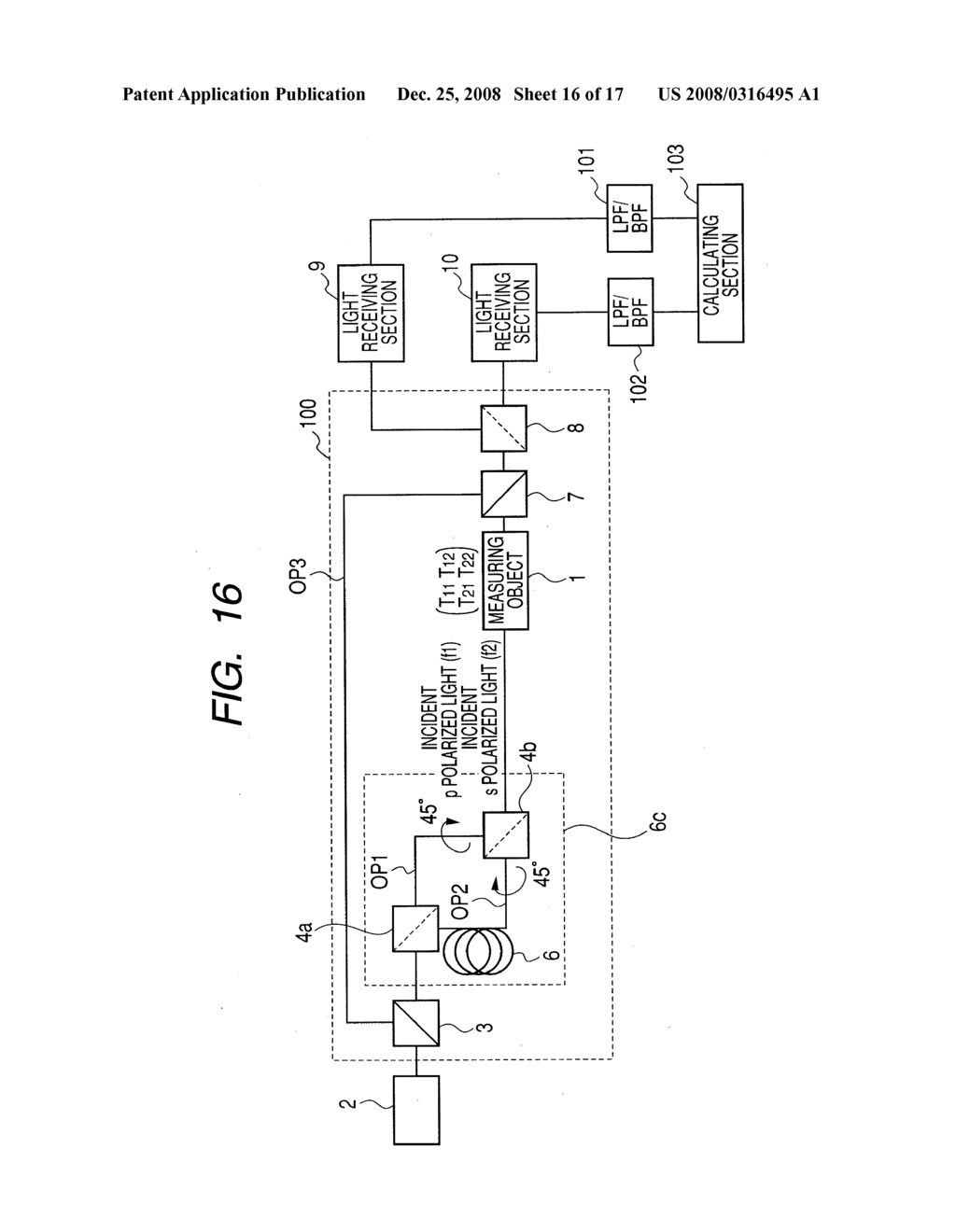 OPTICAL CHARACTERISTIC MEASURING APPARATUS - diagram, schematic, and image 17