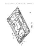 LATCHING MECHANISM AND BASE CASING OF NOTEBOOK COMPUTER USING THE SAME diagram and image