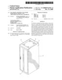 ELECTRONIC EQUIPMENT ENCLOSURE WITH EXHAUST AIR DUCT AND ADJUSTABLE FILLER PANEL ASSEMBLIES diagram and image