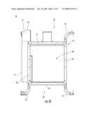 ELECTRONIC EQUIPMENT ENCLOSURE WITH EXHAUST AIR DUCT AND ADJUSTABLE FILLER PANEL ASSEMBLIES diagram and image