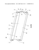 ELECTRONIC EQUIPMENT ENCLOSURE WITH EXHAUST AIR DUCT AND ADJUSTABLE FILLER PANEL ASSEMBLIES diagram and image