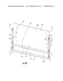 ELECTRONIC EQUIPMENT ENCLOSURE WITH EXHAUST AIR DUCT AND ADJUSTABLE FILLER PANEL ASSEMBLIES diagram and image