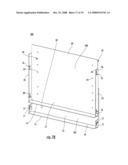 ELECTRONIC EQUIPMENT ENCLOSURE WITH EXHAUST AIR DUCT AND ADJUSTABLE FILLER PANEL ASSEMBLIES diagram and image