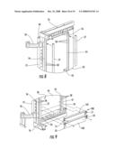 ELECTRONIC EQUIPMENT ENCLOSURE WITH EXHAUST AIR DUCT AND ADJUSTABLE FILLER PANEL ASSEMBLIES diagram and image