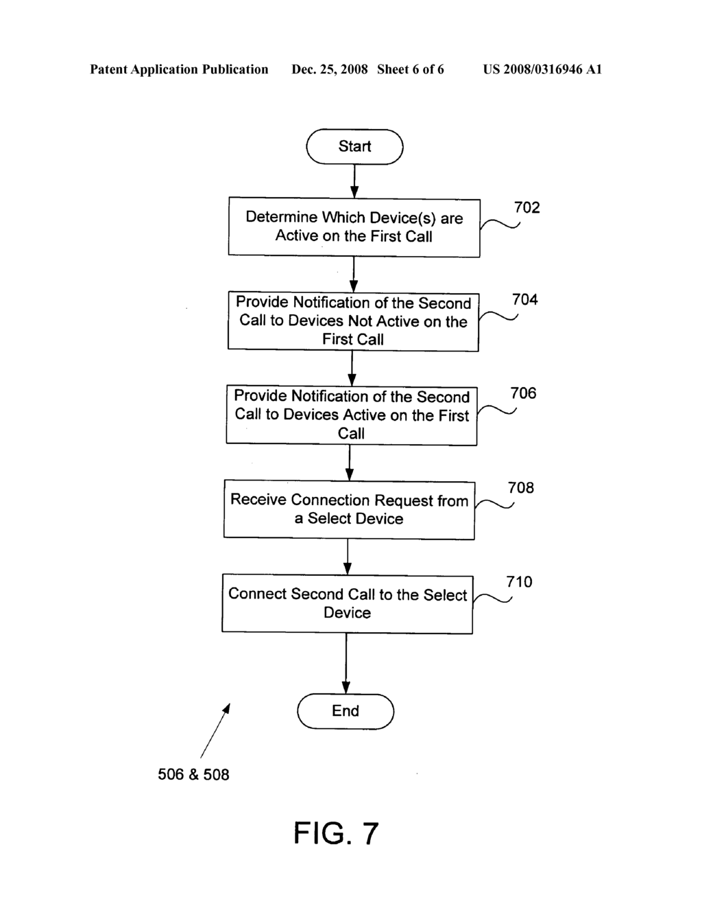 System and method for providing virtual multiple lines in a communications system - diagram, schematic, and image 07