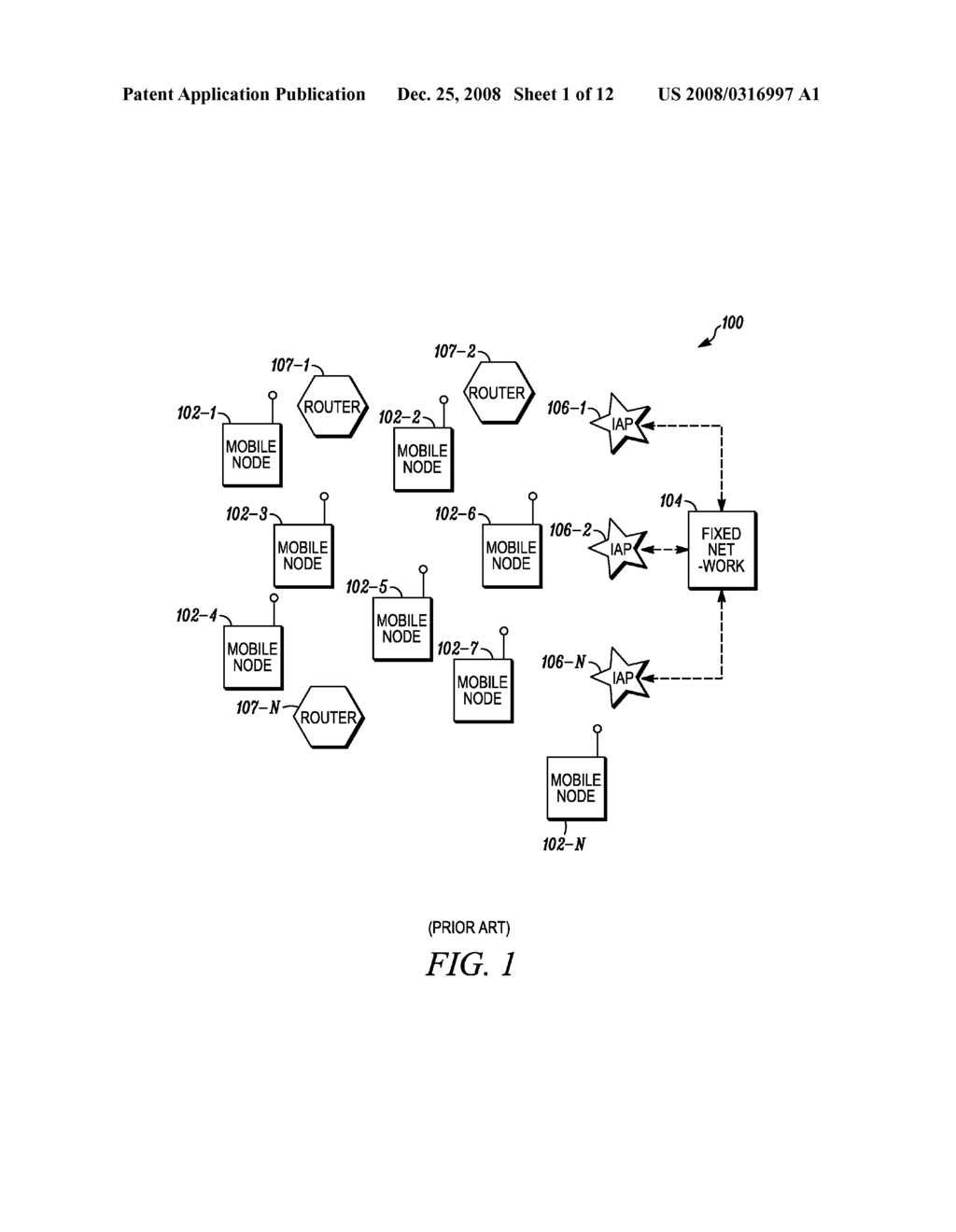 MULTI-RADIO NODE WITH A SINGLE ROUTING MODULE WHICH MANAGES ROUTING FOR MULTIPLE DIFFERENT RADIO MODULES - diagram, schematic, and image 02