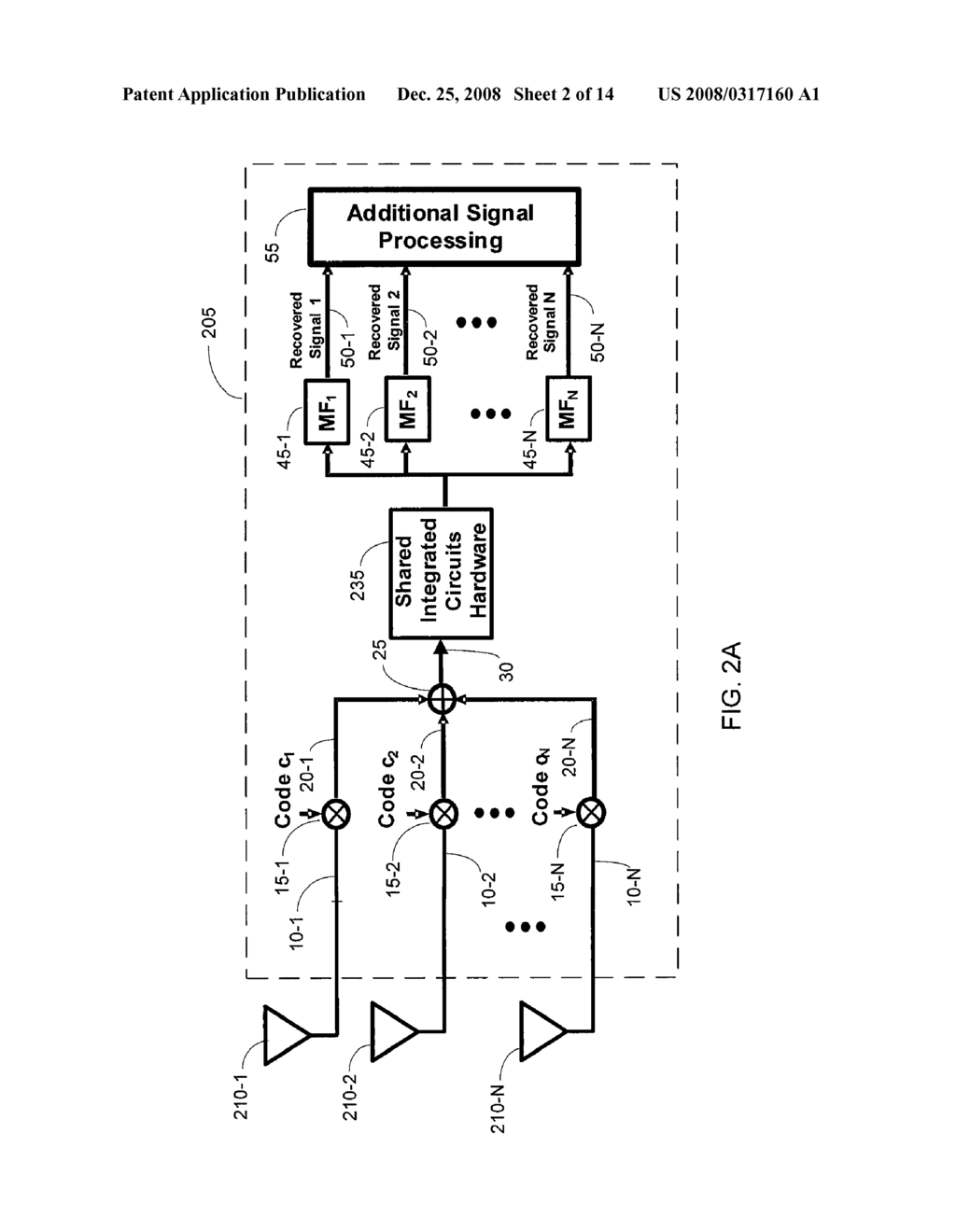 CODE-MODULATED PATH-SHARING MULTI-SIGNAL SYSTEMS - diagram, schematic, and image 03