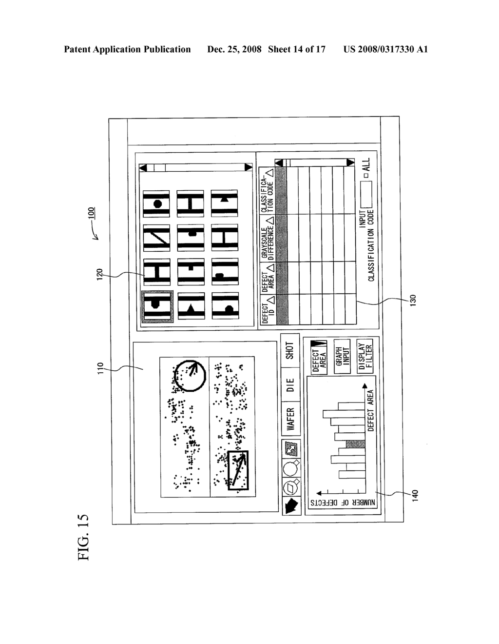 CIRCUIT-PATTERN INSPECTING APPARATUS AND METHOD - diagram, schematic, and image 15