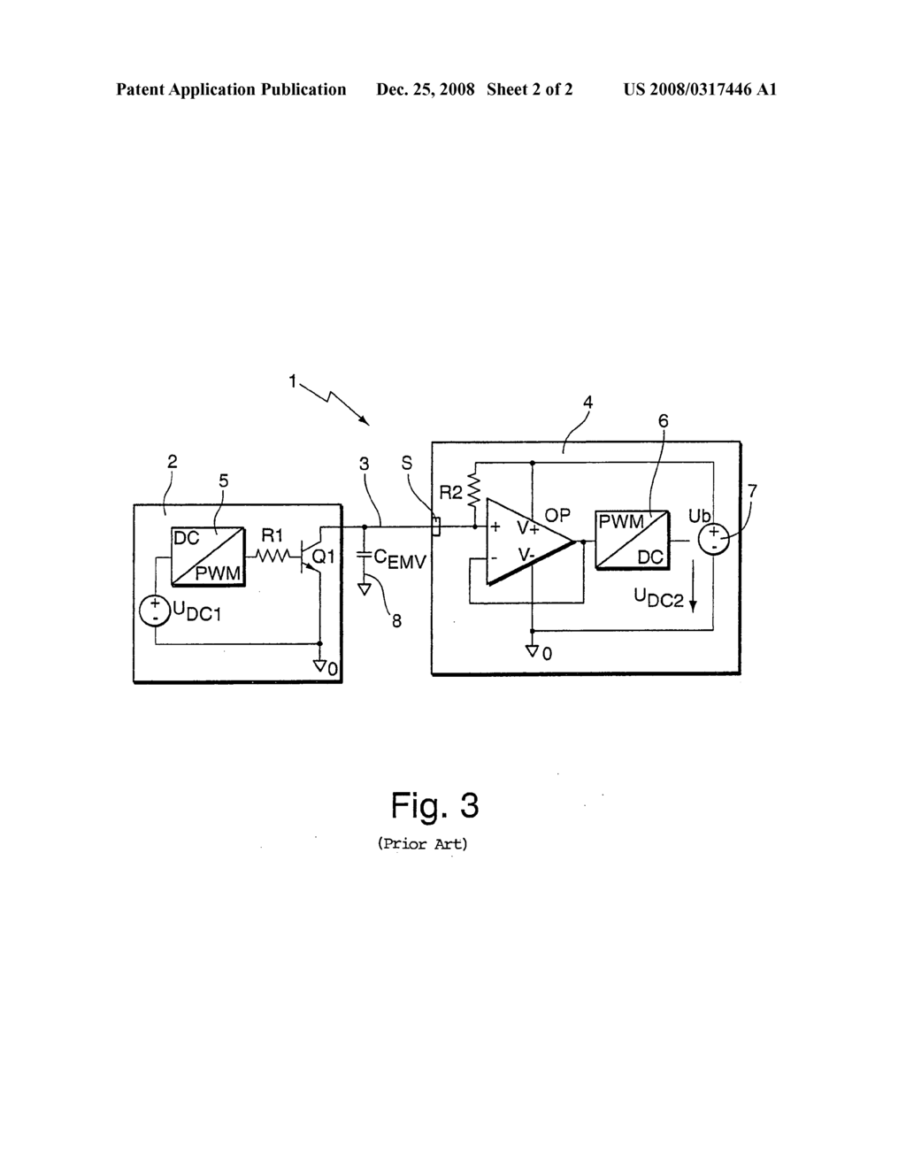 Electronic module and arrangement for signal transmission with the former - diagram, schematic, and image 03