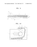 FUSING DEVICE, IMAGE FORMING APPARATUS HAVING THE FUSING DEVICE, AND FUSING METHOD OF THE IMAGE FORMING APPARATUS diagram and image