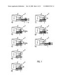 Automatic handling of multiplex storage-goods carriers diagram and image