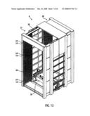 Automatic handling of multiplex storage-goods carriers diagram and image